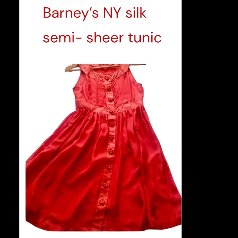 Barney's New York , Yeojin Bae designer Silk  ethereal tunic